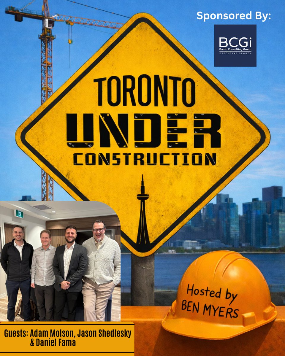 benmyers29's tweet image. All things Purpose-Built Rental with Graywood, GWL and Daniels on the latest Toronto Under Construction Podcast. Episode 99 looks at financing, management, programming &amp;amp; building apartments. 

#ToRE #PBR #Leasing #GTA #Building 🏗️🏙️🚧⚠️

Have a listen: 

podcasts.apple.com/ca/podcast/epi…