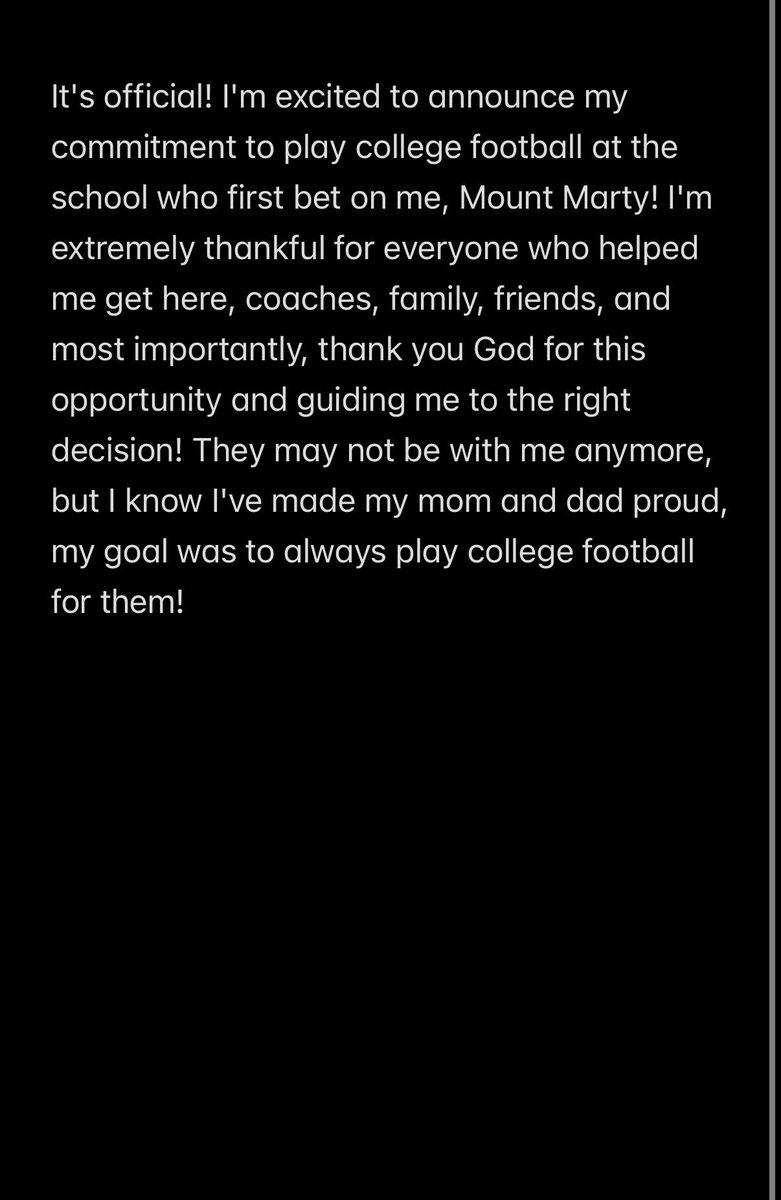 Weiland Benbo 26' RB/LB/FB tweet media