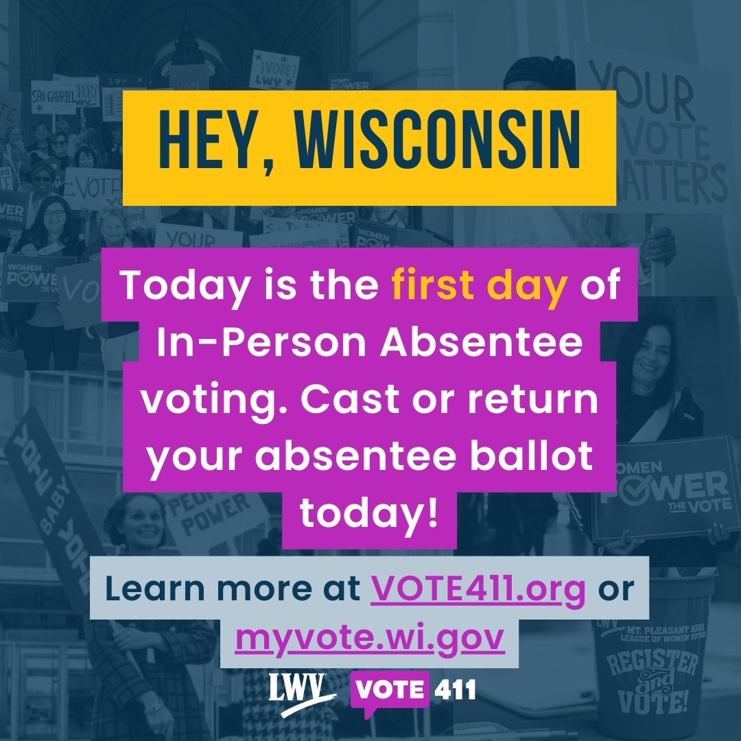 League of Women Voters of Dane County tweet media