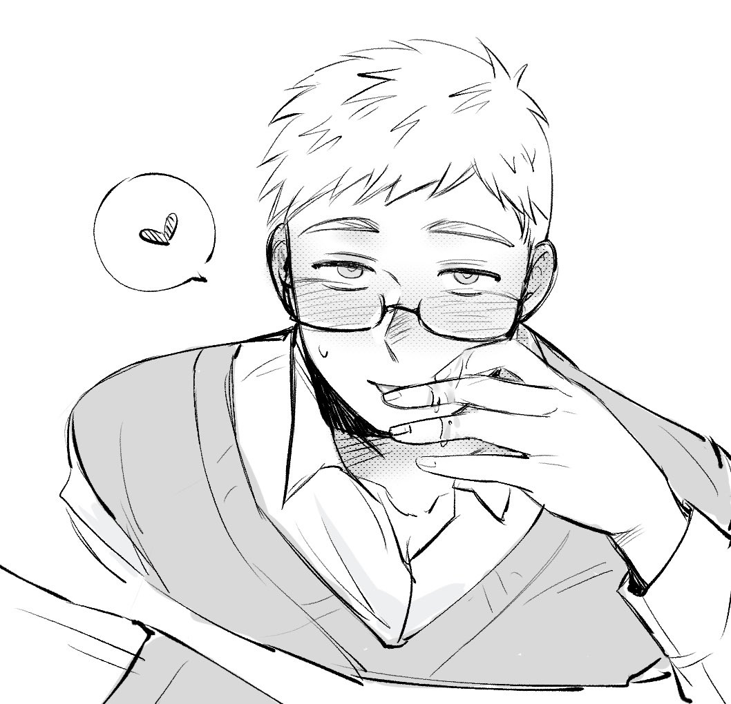 forone272004's tweet image. He looks weirdly sexy with glasses
#laios