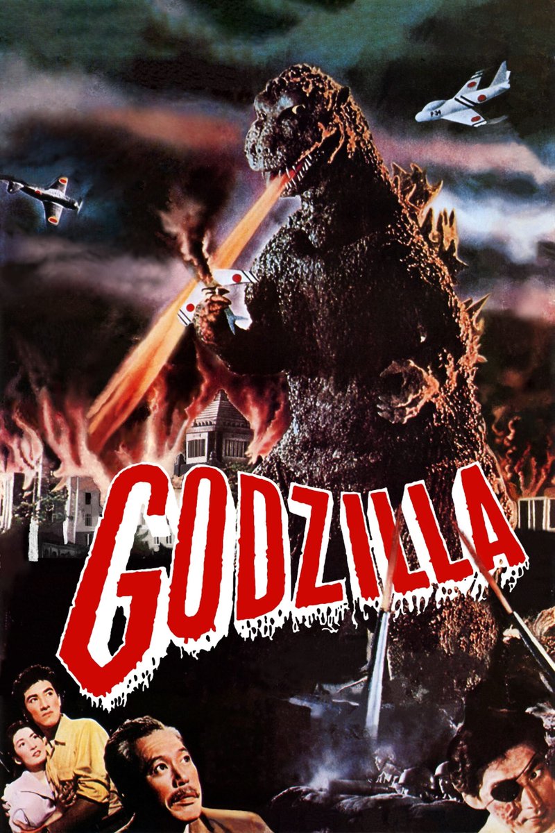loucinefil's tweet photo. Découvrez la critique de GODZILLA (1954) sur le site https://t.co/d1XqKcH6K2
#godzilla #inoshirohonda #sciencefiction #fantastique #atomique #bombes #symbole #population #panique #savants #diplomates #destruction #Japon #saga #monstre https://t.co/A5j12sGTf9