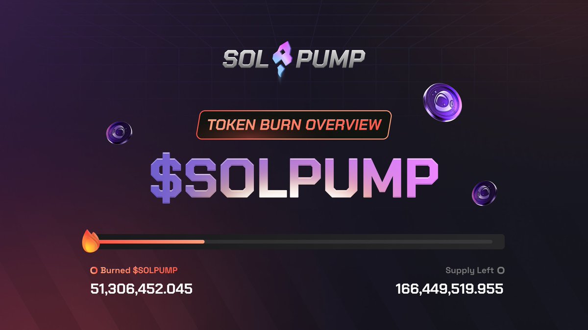 We have officially surpassed 50 MILLION $SOLPUMP tokens burned. At peak levels, the value burned is over $2,052,258.08 USD. 

Our mission is to deliver a fast, transparent, and fully trustless on-chain betting experience on Solana.

The choice is obvious. solpump.io