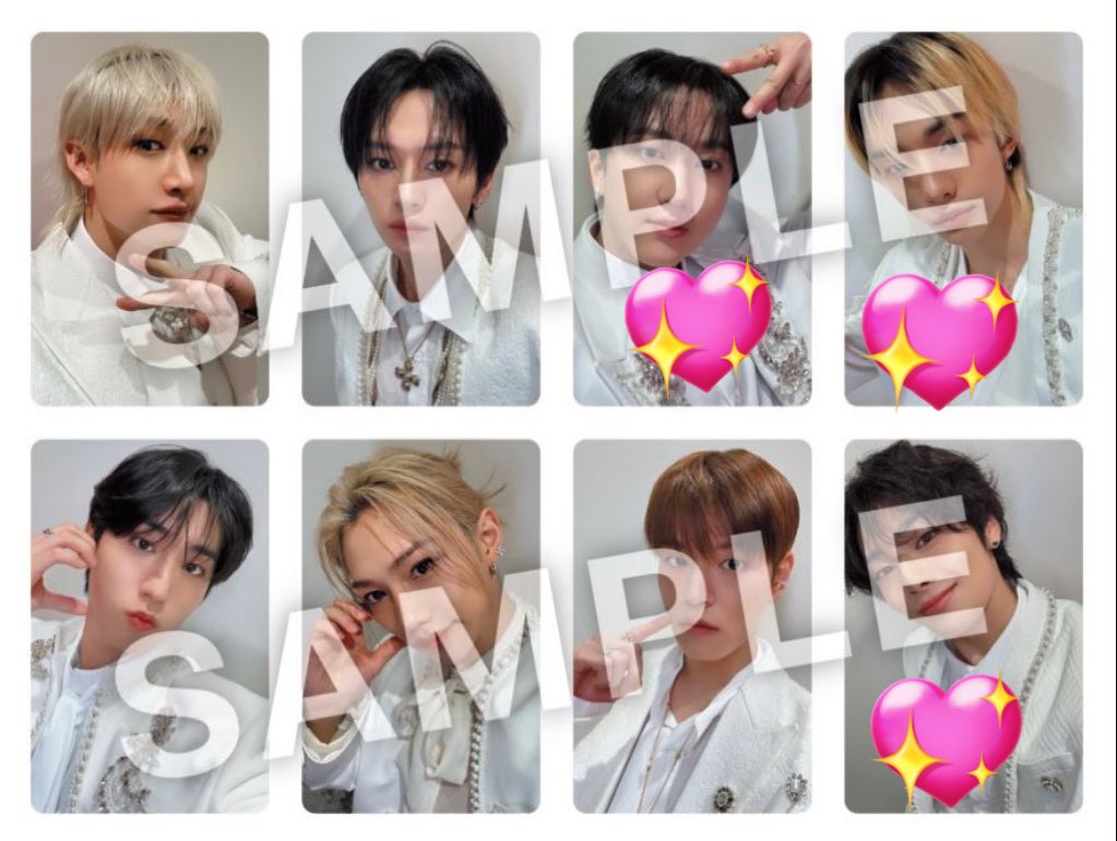 スキズ オフイベ関西 1/24 8枚セット スキズ 買取 譲渡 1/24 オフイベ インテ 関西 特典 譲▶︎1/24