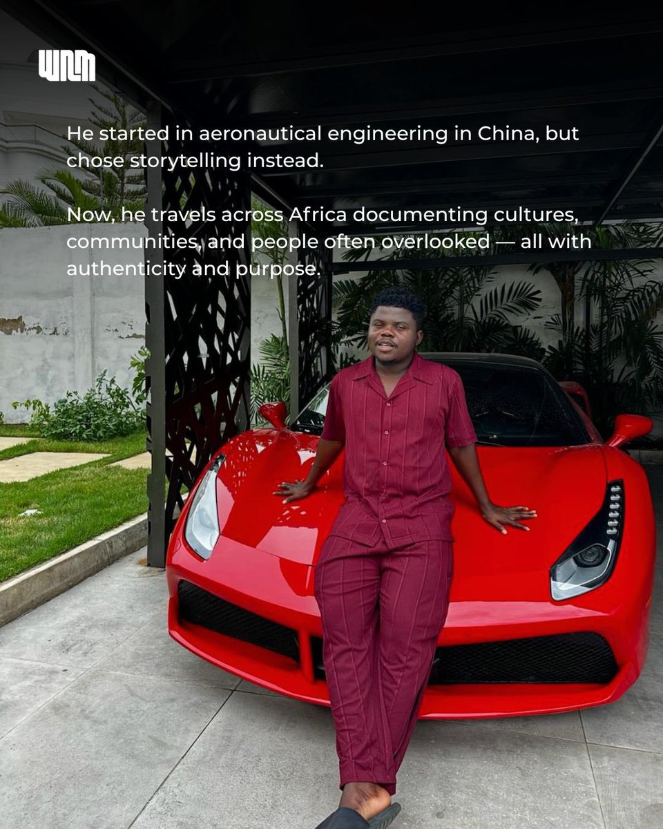 whatsnewmag's tweet photo. Can’t Stop, Won’t Stop ✨

From a proud village boy to Africa’s most influential YouTuber, Wode Maya continues to tell African stories with purpose and impact. https://t.co/ObKAZcUdUv