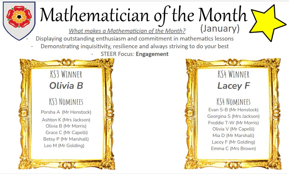 TMBS Maths Dept tweet media