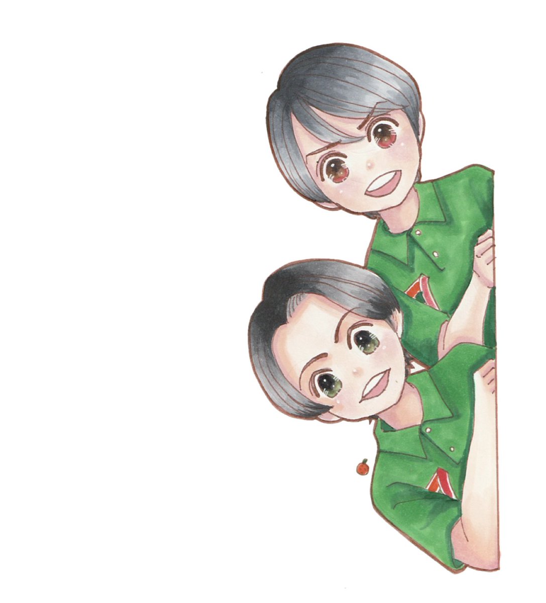 Do_rAnA2's tweet image. 2月3日は櫻葉ちゃんの日！でした！
過去絵寄せ集め❤️💚