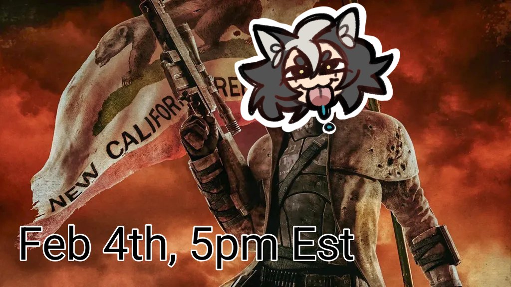 The Kitty has Returned... And they are gonna play New Vegas for the first time!! 
~My tiny Hiatus is over and I'm ready to get back into things<3 Thank you all for being so patient and I'm happy to be back the move went really well!