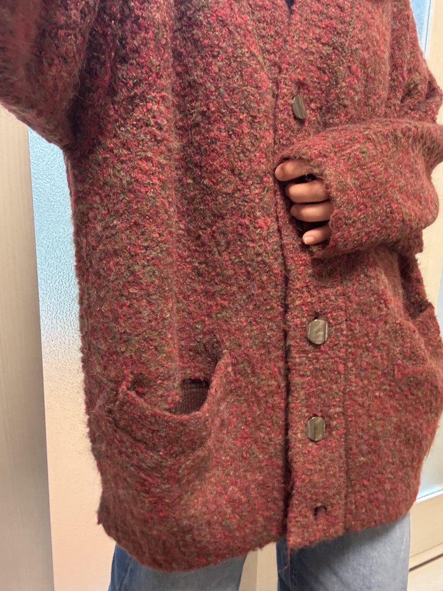 試着❤️ サイズ0でこのダボっと感❤️ 届いた時見た目のモフモフ感