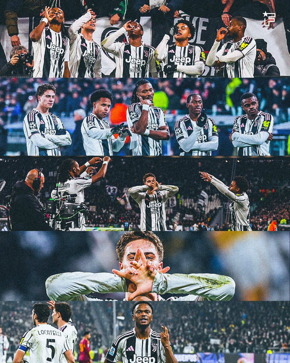 La Juve sur les célébrations, c'est un autre niveau de flex... ✨🥶🇮🇹