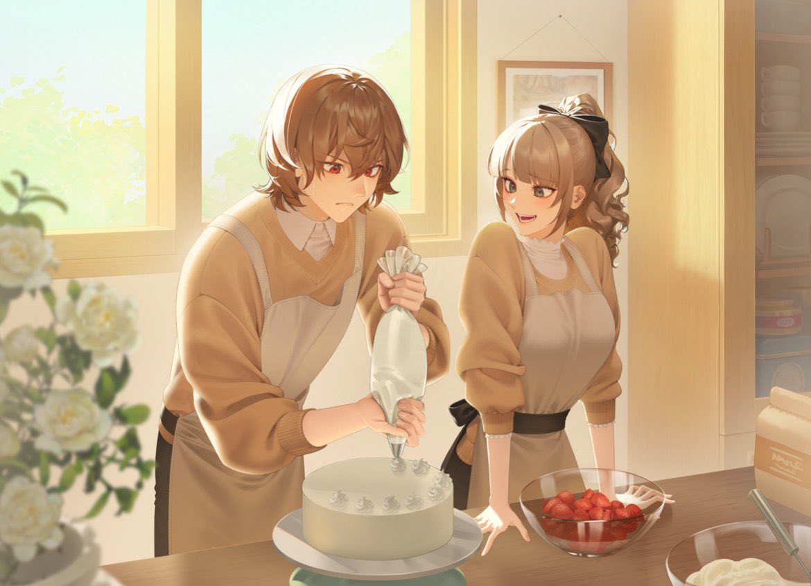 today’s to-do list consists of baking a cake with your beautiful wife you had a 4 year situationship with prior. it heals your soul 

© HOUROM 🍰🤍