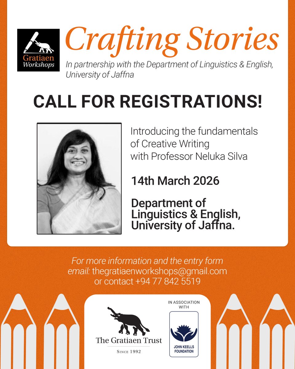 The Gratiaen Trust tweet media