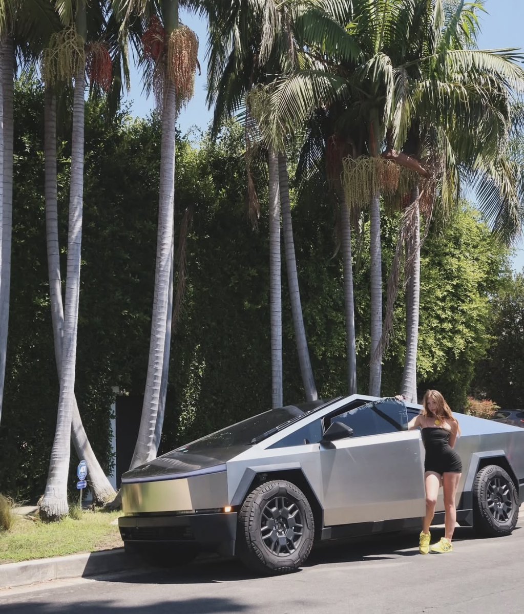 SloPlayerOne's tweet image. Date me and get a cybertruck for valentines 🩶✌️