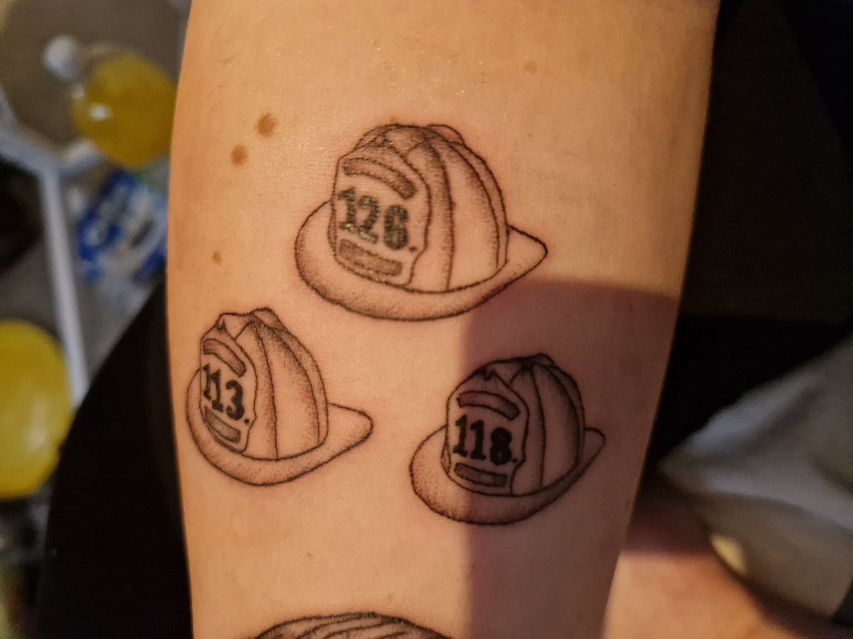 CrazeLou's tweet photo. Got my first tattoos today! One inspired by my favourite tv shows 911, 911 lone star and nashville #911onABC #911LoneStar #911nashville https://t.co/oKHQc4YdnQ