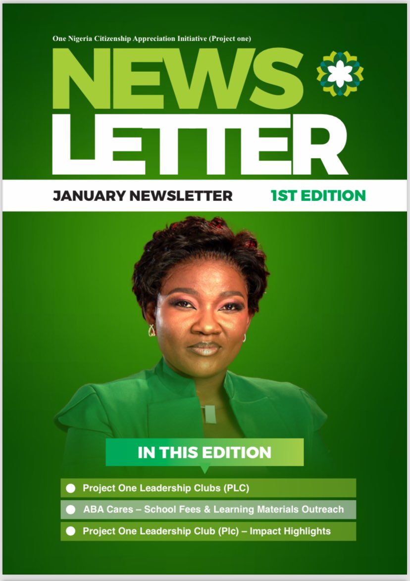 One Nigeria Citizenship Appreciation Initiative. tweet media
