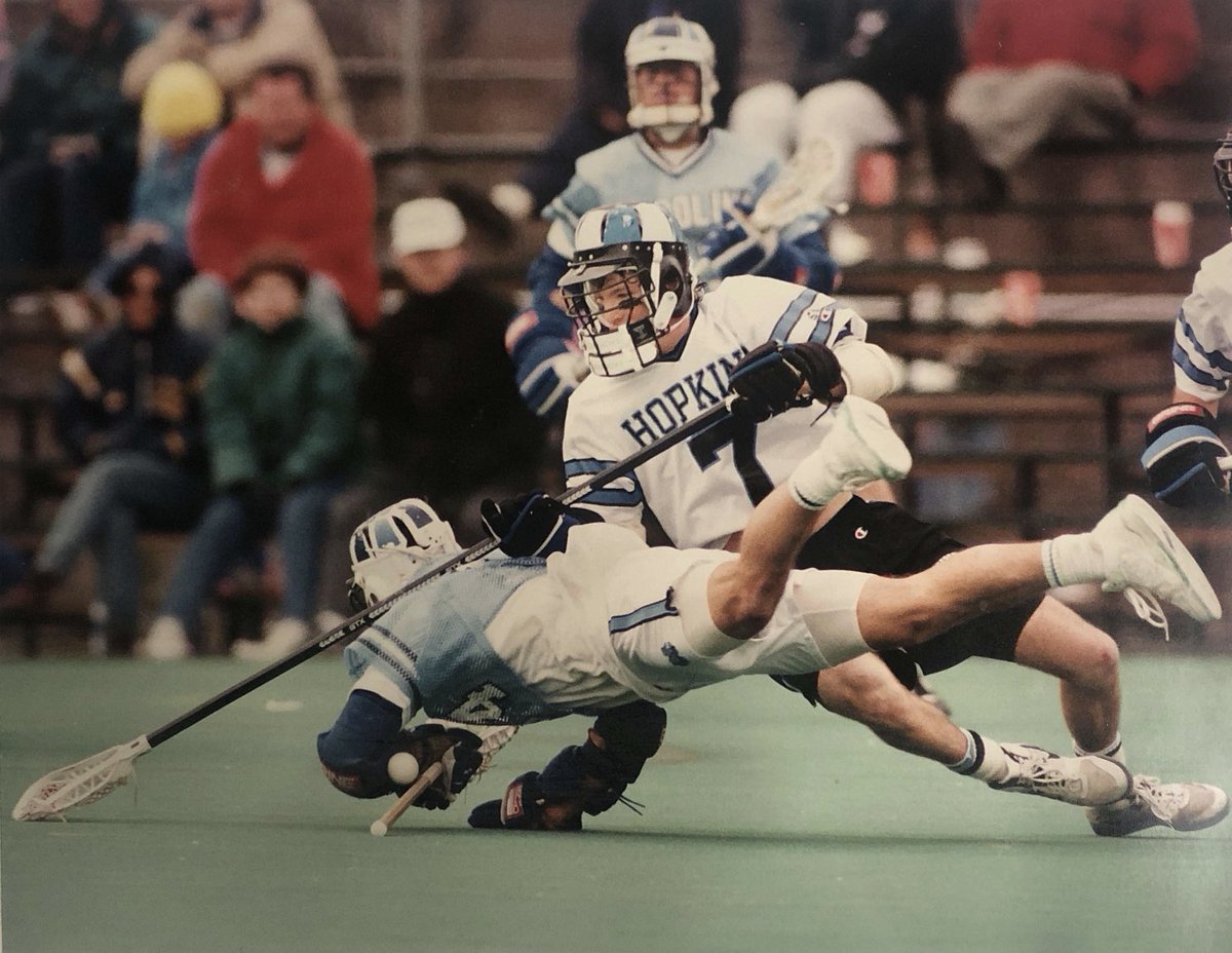 WMMensTribeLax's tweet photo. This Tribe lacrosse sibling turned 56 today - we like to think his lax accolades in hs &amp; ⁦@jhumenslacrosse⁩ were inspired after he watched us put a 12-5 beat down on ⁦@NDlacrosse⁩ as a 9th grader in 1986! https://t.co/qVPm5D13Bh