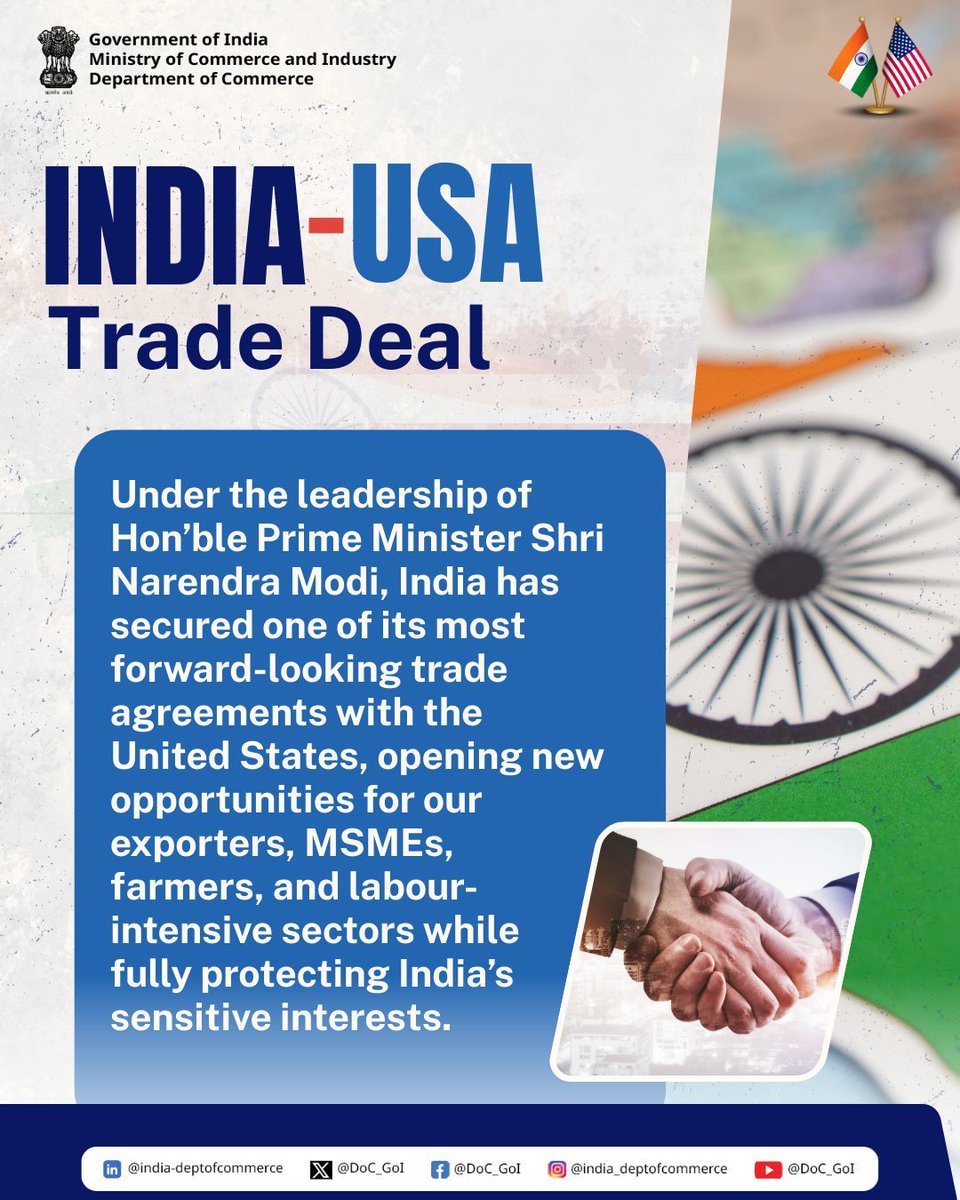 Dept of Commerce, GoI tweet media