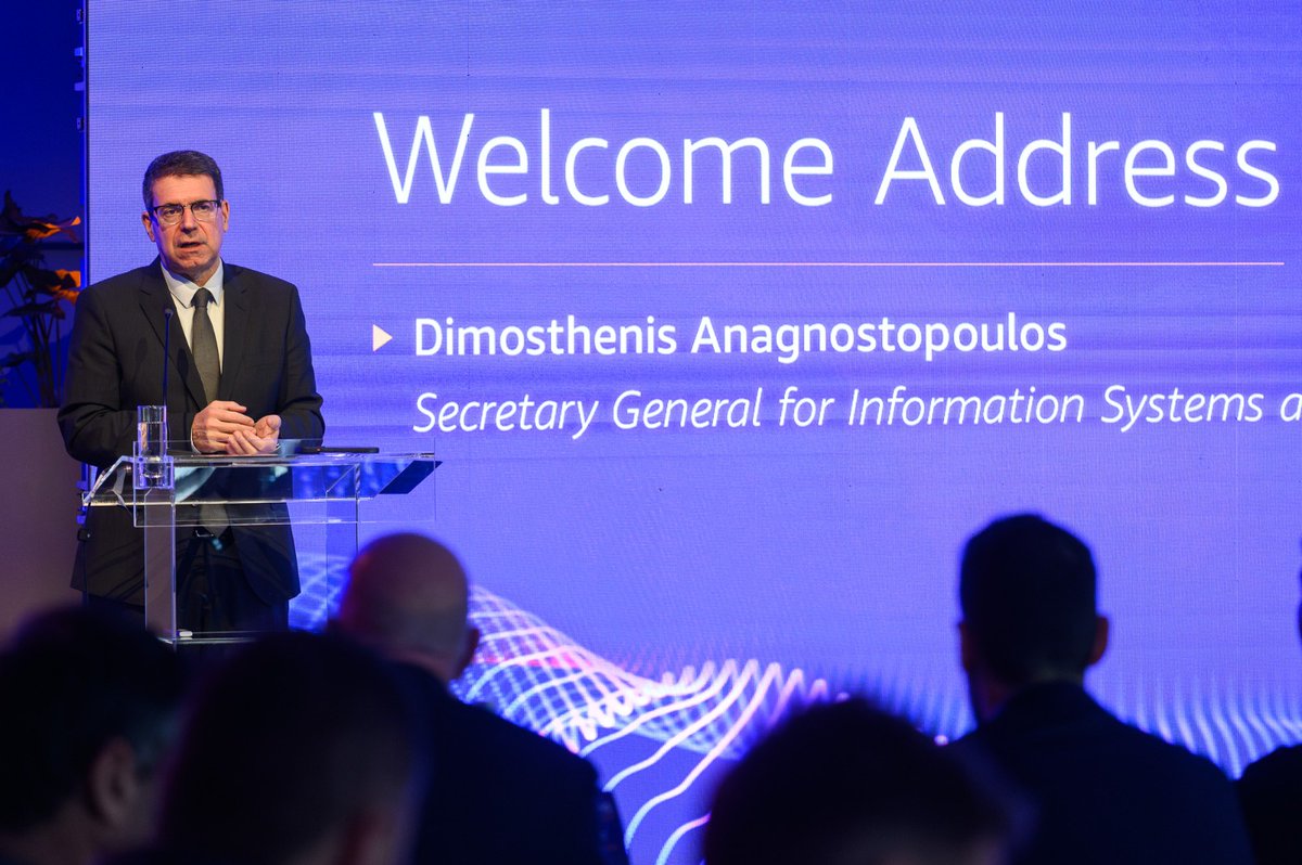 DimosthenisAnag's tweet photo. @awscloud (AWS) GenAI4Greece: Transforming the Public Sector Event

A Welcome Address, I was glad to deliver.

The next phase of digital governance is linked to the transition from digital services to the proactive operation of the state. With Artificial Intelligence tools that improve communication with the citizen, automate internal processes, support data-driven decision-making and enhance the productivity of the Public Administration.

A few words on what we have achieved, what #GenAI can do, and potential cases for the near future.
GenAI enables:
- Natural-language government, 24/7 virtual public servants on portals like #govgr: answer questions, guide applications, pre-fill forms.
(as we realised with #mAIGov)
- Productivity inside government (the silent revolution)
(as we realised with the Cadastre and also plan for supporting the automated evaluation of citizen requests )
- Policy-making becoming evidence-first
(as we realised with the evaluation of different #AI traffic camera scenarios)
- Following Regulation & compliance
(Under consideration for supporting the evaluation of key processes, such as procurement processes)

Special thanks to AWS, Pavlos Chatzidimitriou and Aris Kaitatzidis for giving me the oppurtunity to contribute to such an interesting and sucessful event.

@MinDigitalGr @gsis_gov_gr