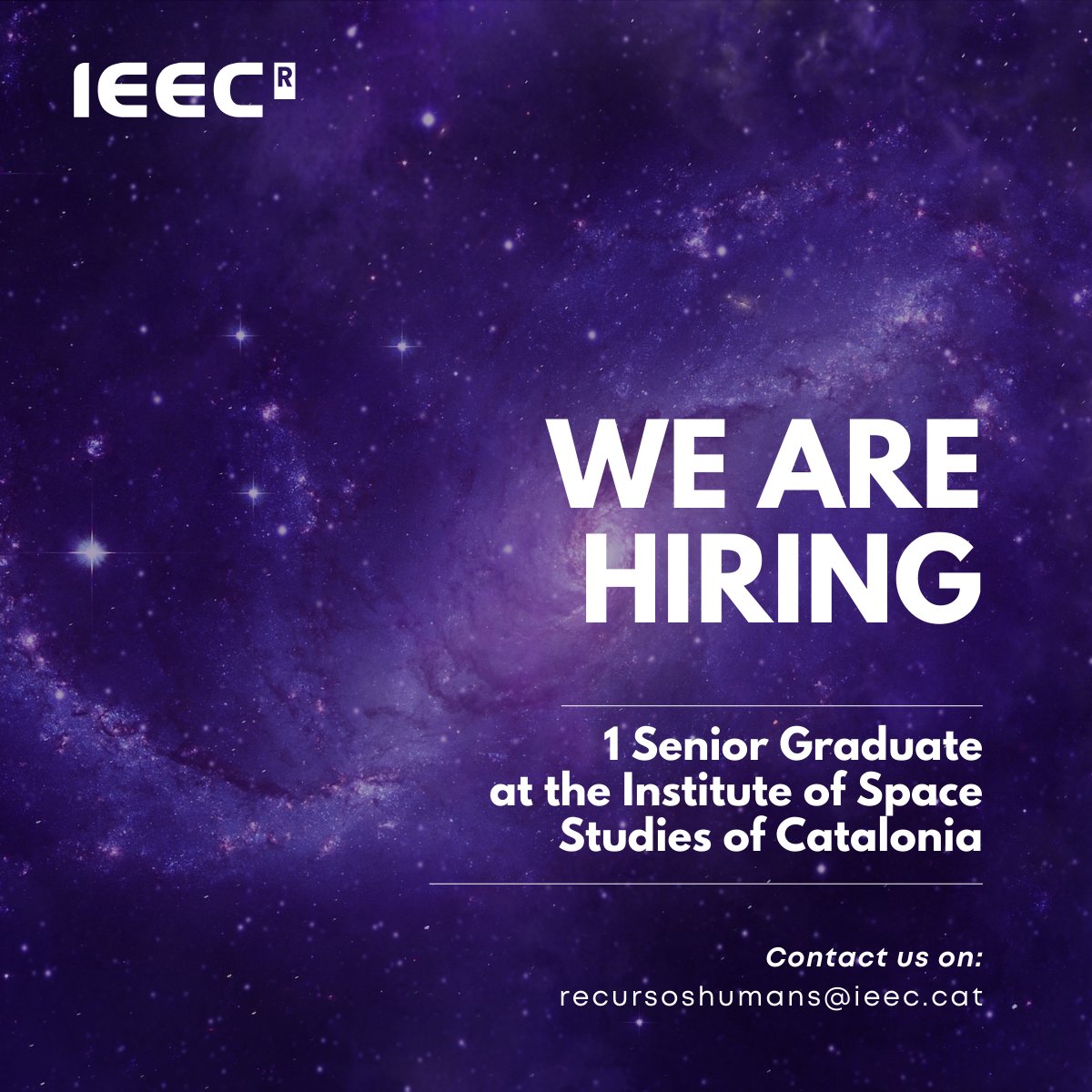 Institut d'Estudis Espacials de Catalunya (IEEC) tweet media