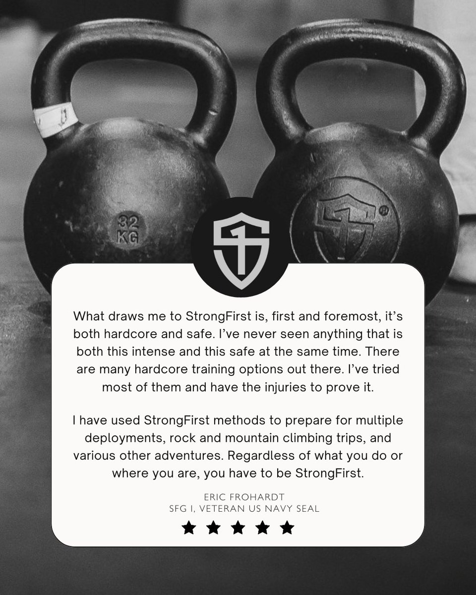 StrongFirst tweet media