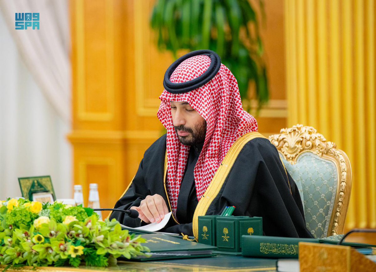 spagov's tweet image. #مجلس_الوزراء يُثني على نتائج المؤتمر الدولي لبناء القدرات في البيانات والذكاء الاصطناعي الذي عُقد في الرياض، وما شهد من تدشين مبادرات متعددة المجالات وتوقيع (27) اتفاقية ستسهم في تعزيز الشراكات الأكاديمية الدولية لنقل المعرفة وتوطين التقنية وتحقيق مستهدفات الإستراتيجية الوطنية…