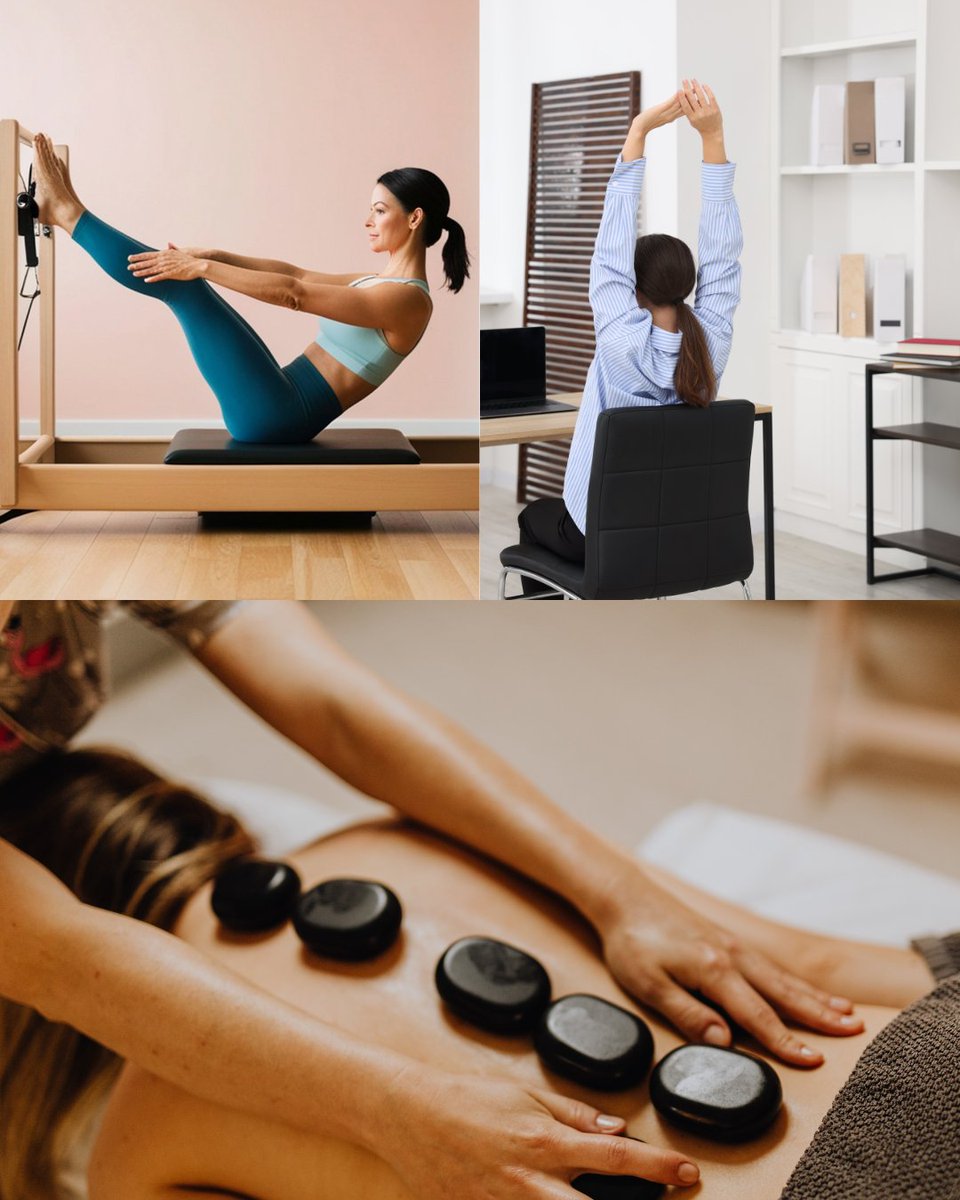 Mr_Ranganathan's tweet image. How do you take care of your back?
🪑 Stretch breaks?
🏋️ Gym workouts?
💆 Massage therapy?
Share your back‑care tips below, we’d love to hear them!
londonspinecare.co.uk or call us on 020 7908 3721

#PostureMatters #MoveFreely #BackPainSupport #ExpertCare #SpineSpecialist