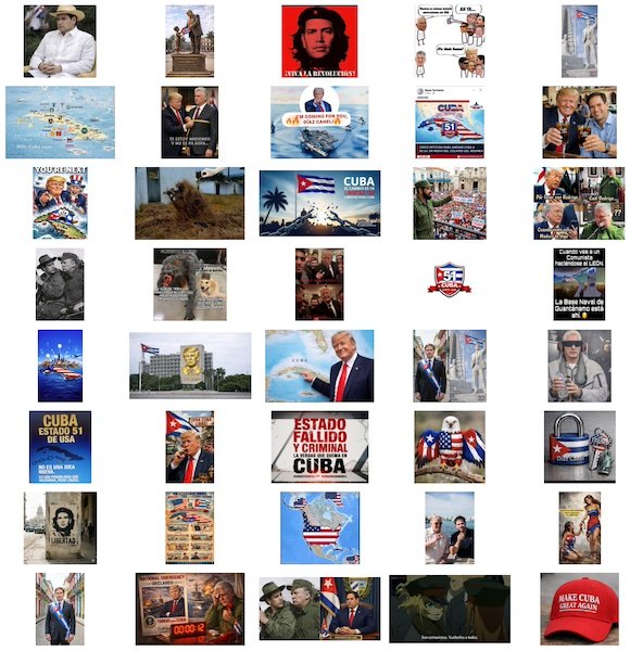 🇨🇺 La guerra de los memes contra Cuba.  No se trata de humor espontáneo ni de creatividad aislada. El análisis sistemático de 40 memes, realizado por el Observatorio de Medios de Cubadebate identifica una guerra informacional y psicológica.
#Guanajay