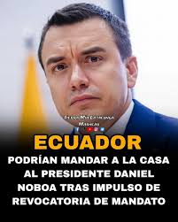 Se sugiere conformar un frente ciudadano que lidere y que no responda a los intereses electorales de ningún grupo político, ni de ninguna persona.
LA REVOCATORIA responsable DEL MANDATO PRESIDENCIAL
Alcances y límites

La revocatoria del mandato en Ecuador es un mecanismo