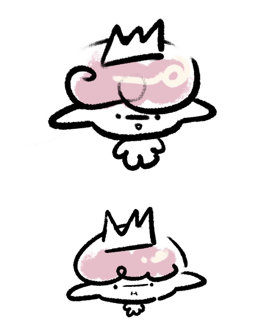 赤ちゃんみたいで可愛い笑 素敵なイラストありがとう！