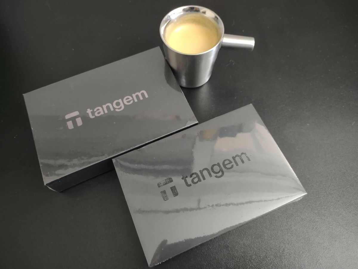 EcnEditor14162's tweet photo. Just arrived
Self custody of #crypto always  your best option 
Thanks to @Tangem https://t.co/Q870r59Sb4