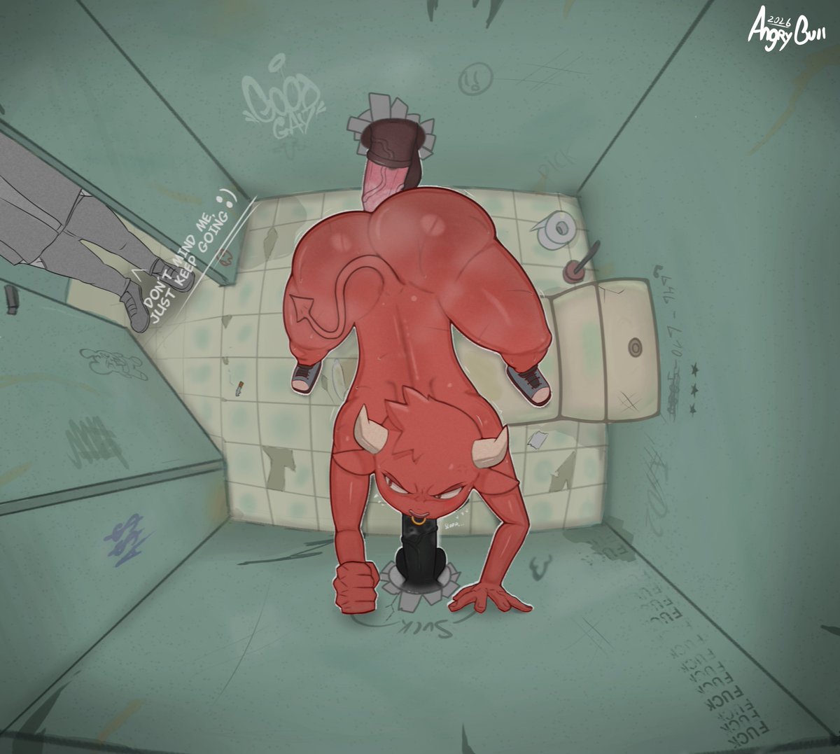 Angry bull🔞 tweet media
