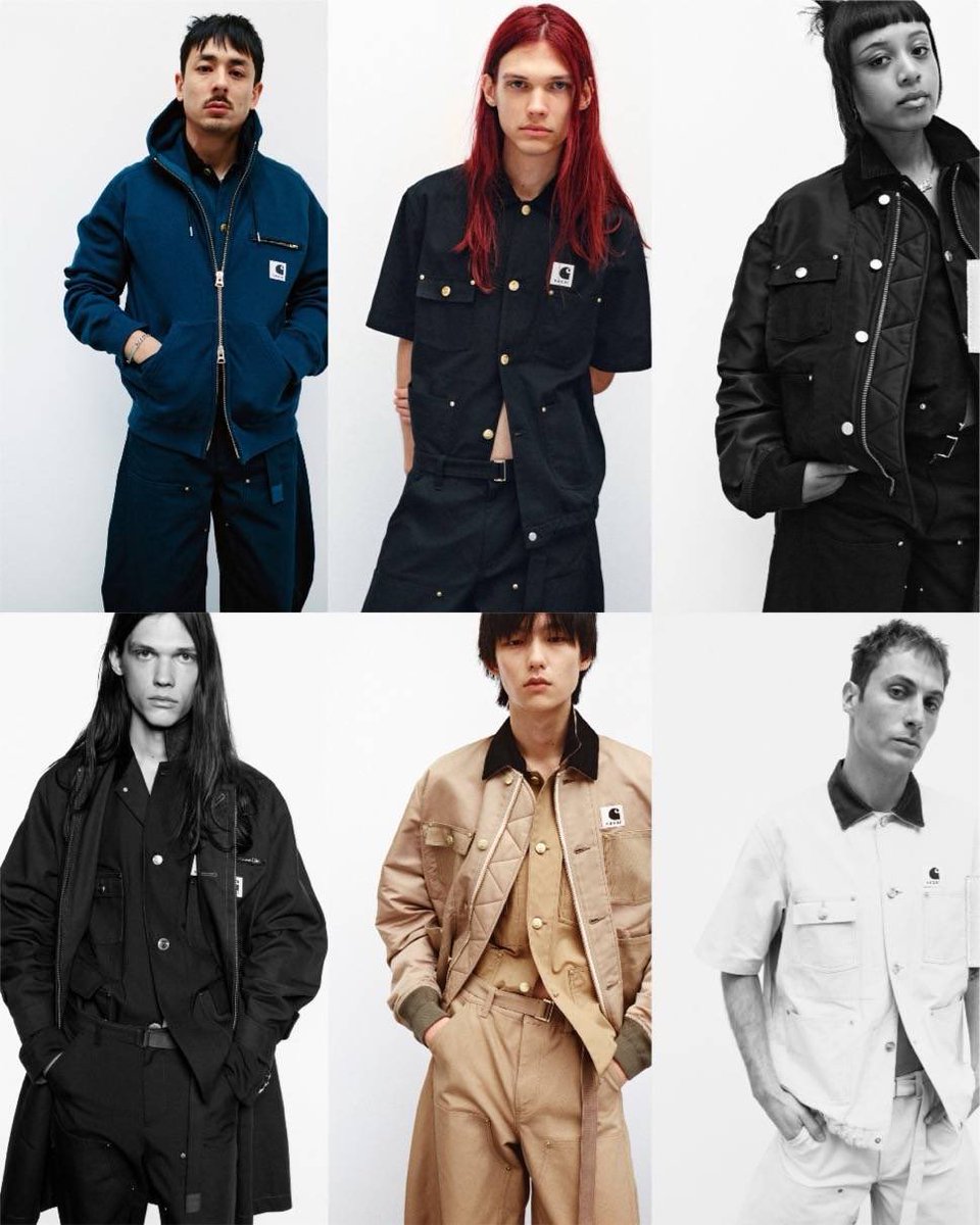 商品一覧・販売価格】sacai x Carhartt WIP 2026年春夏コラボ