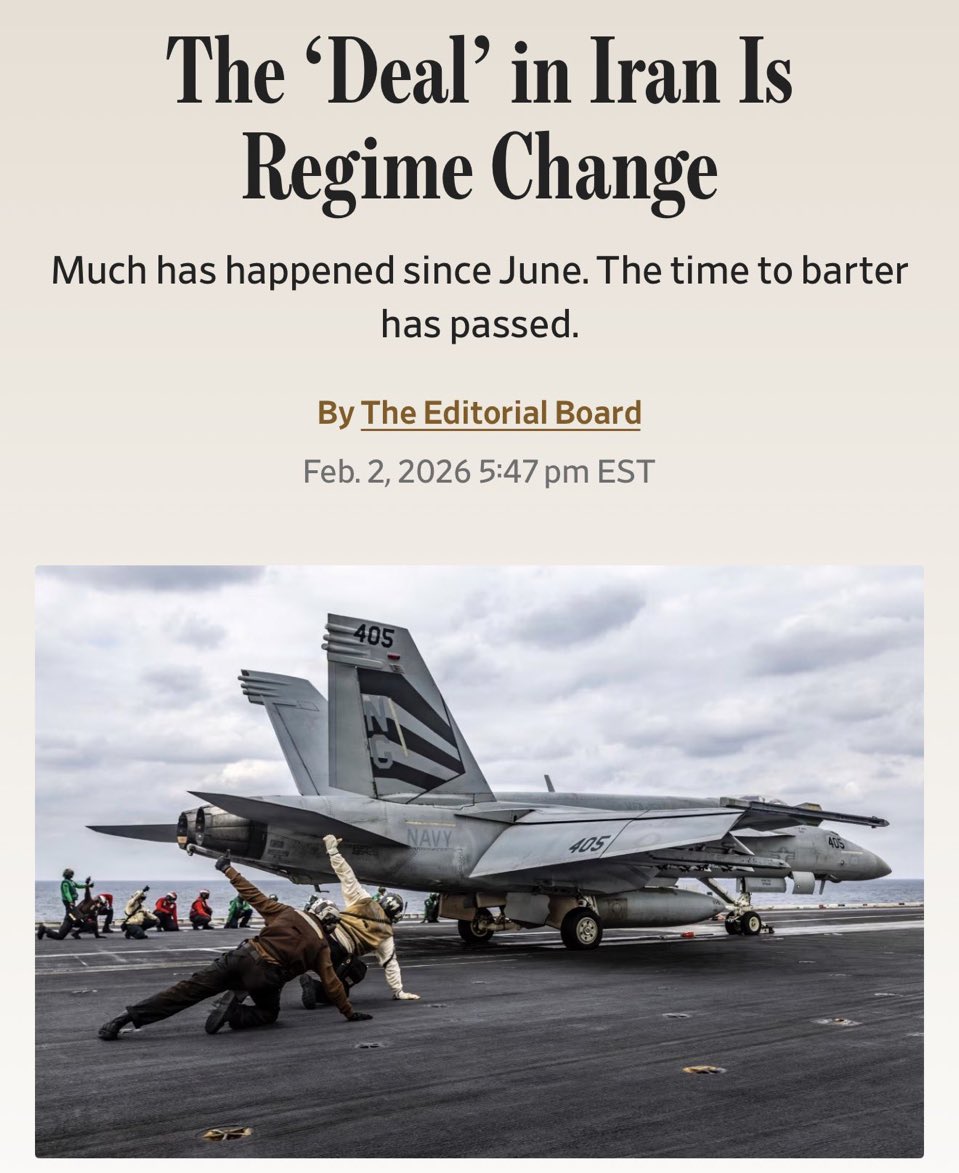 “There is a better way for President Trump: Help the protesters topple the ayatollah and his enforcers. Don’t crush the Iranian people’s hopes; give them the confidence to keep pushing against a regime that has no answer but bullets to any of their problems. If Iran’s