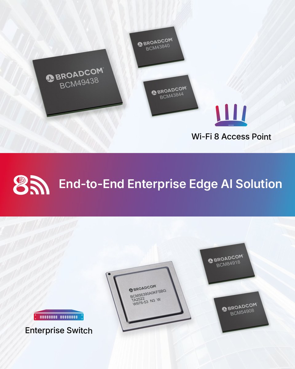 Broadcom tweet media