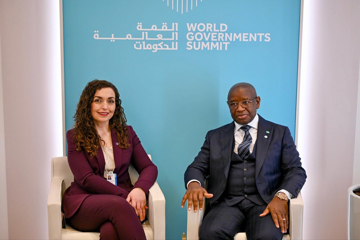 In UAE, I met with the President of Sierra Leone, <a href="/julius_maadabio/">Julius Maada Bio</a>, to discuss deepening cooperation between our two countries, for the benefit of our citizens and to address shared challenges.
 
Kosovo remains committed to building strong partnerships with countries around the