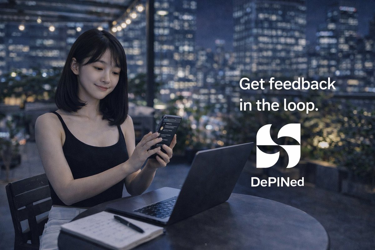 SoraMatsudaa's tweet photo. Feedback is the cheat code. I ship a small update, read the replies, then iterate with @DePINed_org sitting right in the middle of that loop. Your next win is usually hiding in one good comment, are you listening or just posting? https://t.co/ftMJOhPZWL
