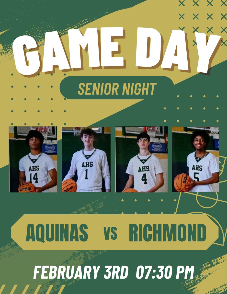 FightinIrishBB's tweet photo. Game day! Come out and support the Fightin Irish on SENIOR NIGHT! We will have senior night ceremonies at 7:15 followed by our game against ARC at 7:30. #GoIrish https://t.co/K4TaQiMuLb