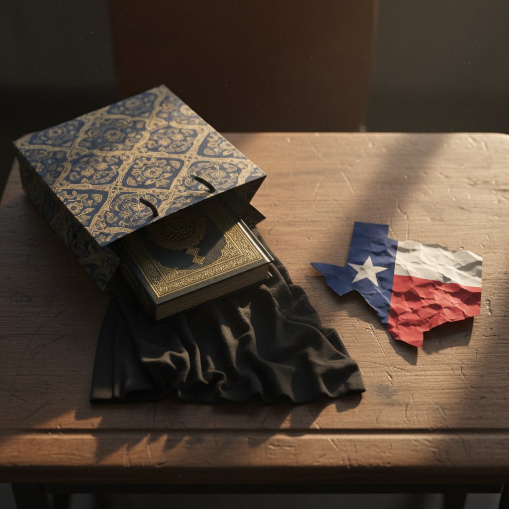 taxedatgunpoint's tweet image. If a Baptist youth pastor set up a table at Wylie East High School to hand out Bibles and pamphlets on biblical submission, the ACLU would have filed a lawsuit before the lunch bell rang. CNN would have a satellite truck parked on the front lawn by the third period.

But when an…