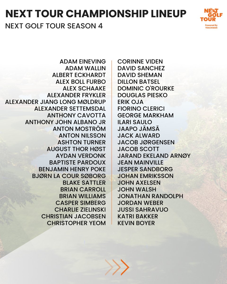 NEXT Golf Tour tweet media