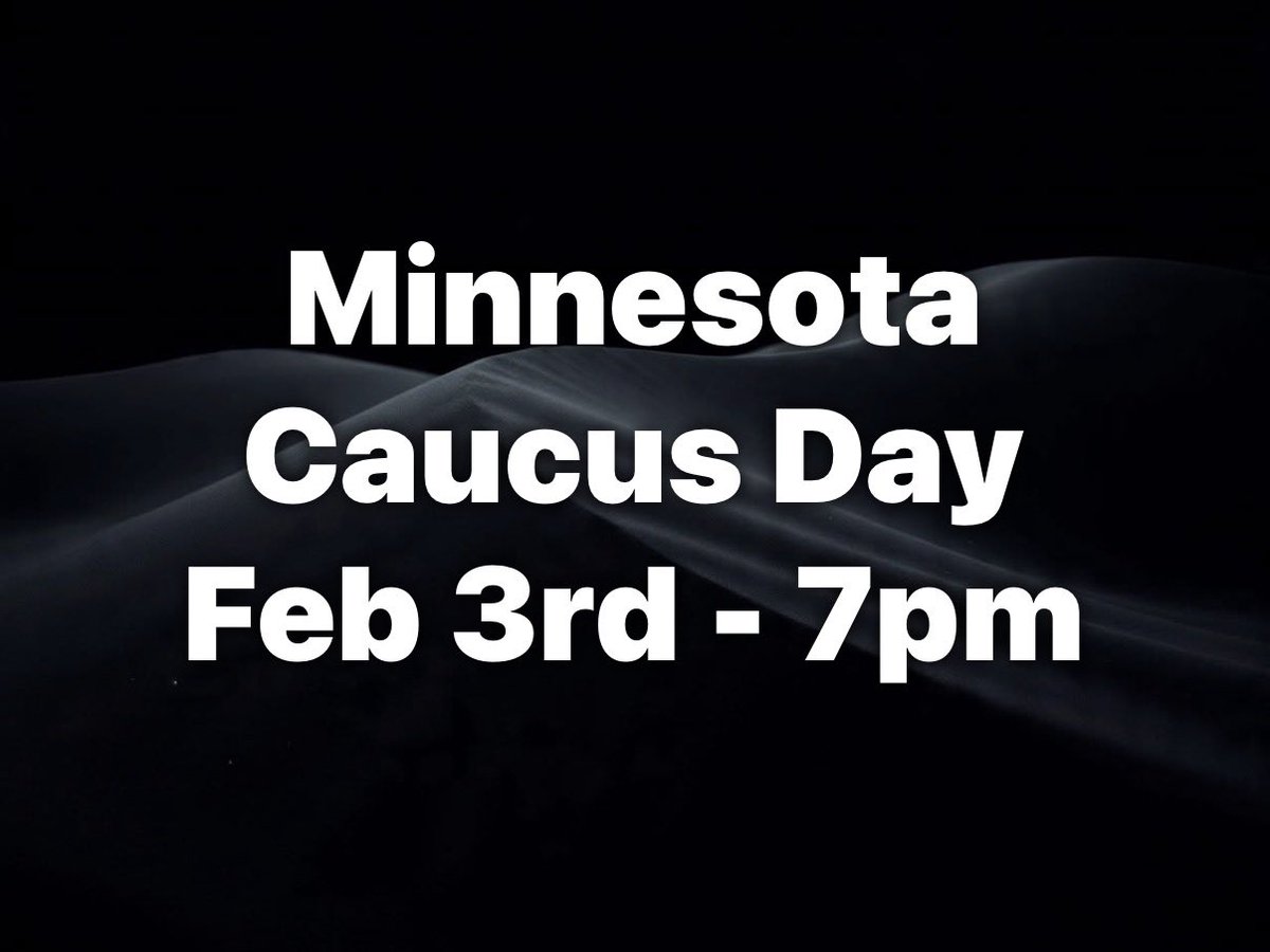 PamAltendorf's tweet image. Let’s GO!!!!!!! Republican Party of Minnesota TODAY IS CAUCUS DAY!

We’re a Caucus State……

Taking back our State starts TODAY with YOU attending your local Caucuses.

#SaveMN
#walzareclosingin
#courageiscontagious
#PrayForMinnesota 🙏🏻🙏🏻🙏🏻

Link to find your Caucus location: