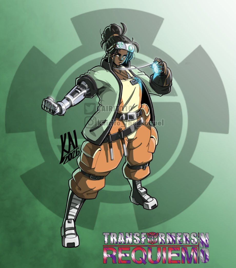 The first human protagonist of TF no Requiem, the girl genius, founder of Sumdac Systems and bearer of the Allspark, Natalie Sumdac! Story thread below