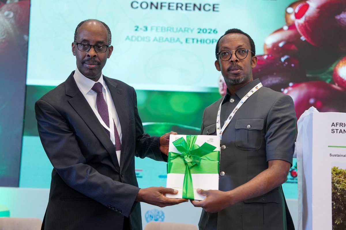 IACOSG's tweet image. IACO and ARSO Officially Launch the African Coffee Sustainability Standard.
This milestone marks a pivotal step toward a more sustainable and prosperous African coffee sector.
#AfricanCoffeeWeek #HighLevelPolicyForum #ARSO