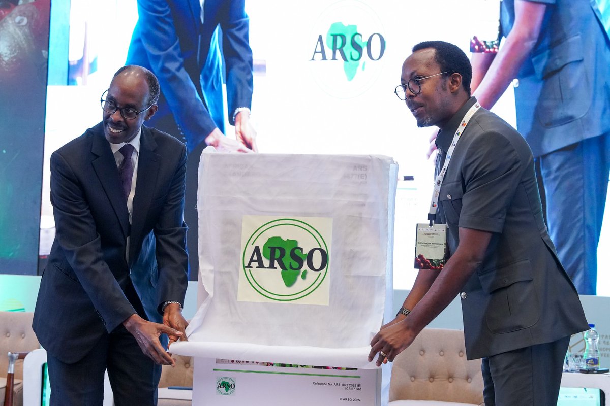 IACOSG's tweet image. IACO and ARSO Officially Launch the African Coffee Sustainability Standard.
This milestone marks a pivotal step toward a more sustainable and prosperous African coffee sector.
#AfricanCoffeeWeek #HighLevelPolicyForum #ARSO