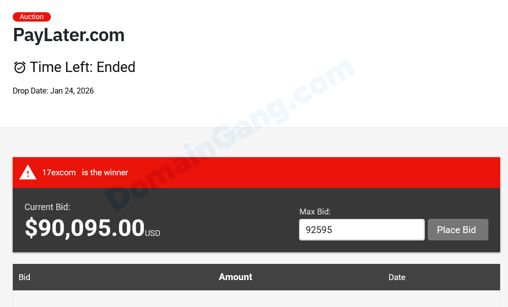 If you want domain name start with (Pay+word*com) Just say "Pay"
like this domain PayLater*.com  sold for $90k at DropCatch
#DomainNames #investors