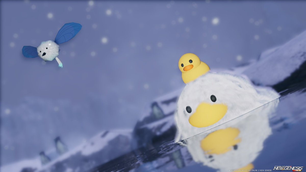 Arus_ship4's tweet image. ぼくもいつかあの子みたいに飛べるかな…
#PSO2NGS_SS︎
#メンテの日なのでssを貼る