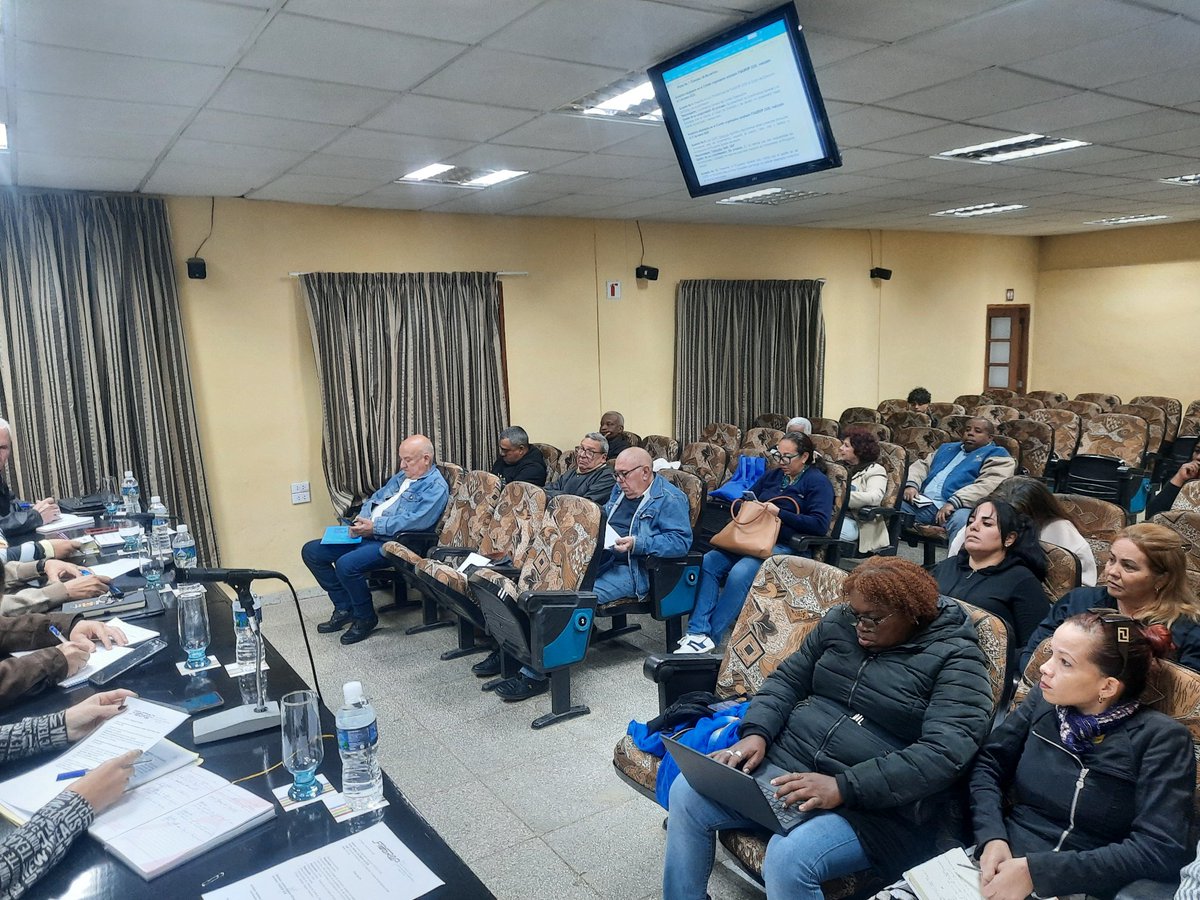 MinagCuba's tweet photo. En éstos momentos se está realizando la Reunión del Comité Organizador de Fiagrop 2026,  con la participación de las OSDE del Sistema de la Agricultura. #AgriculturaCubana https://t.co/duH3soOlvS