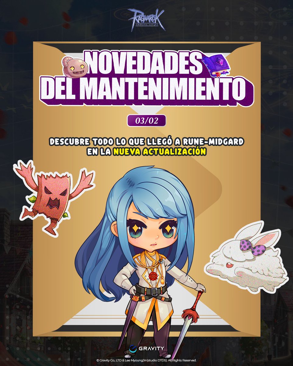 Hola, hola, trotamundos! 
Las novedades de la última mantención ya están disponibles:
ro.gnjoylatam.com/es/news/notice…