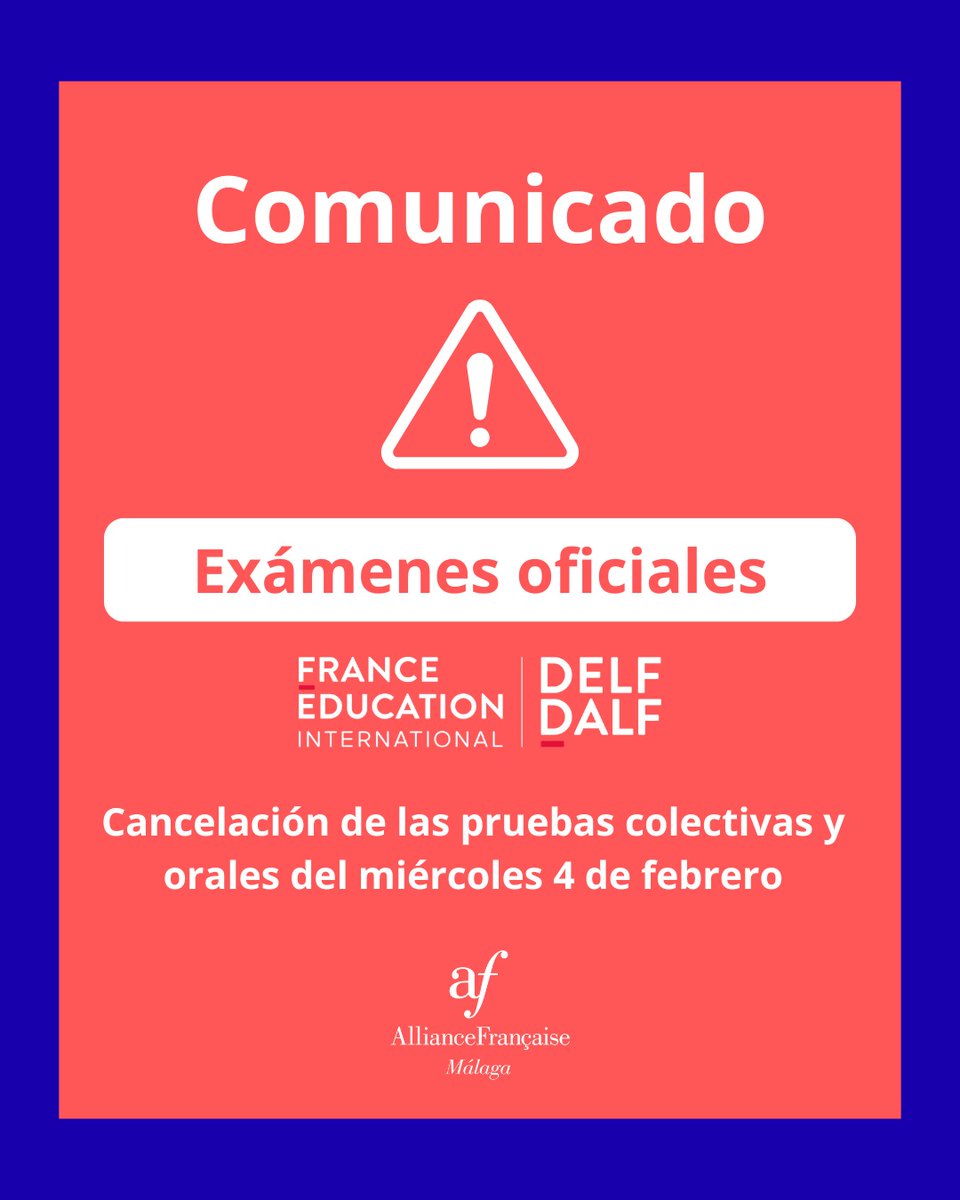 Alianza Francesa Málaga tweet media