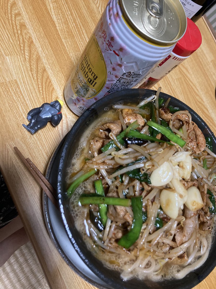 ALKURAtk's tweet image. クソデカラーメン家で作るのが幸せですね