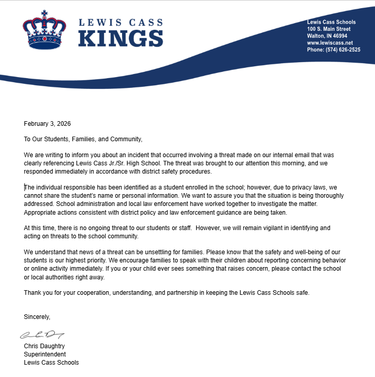 Lewis Cass Kings tweet media