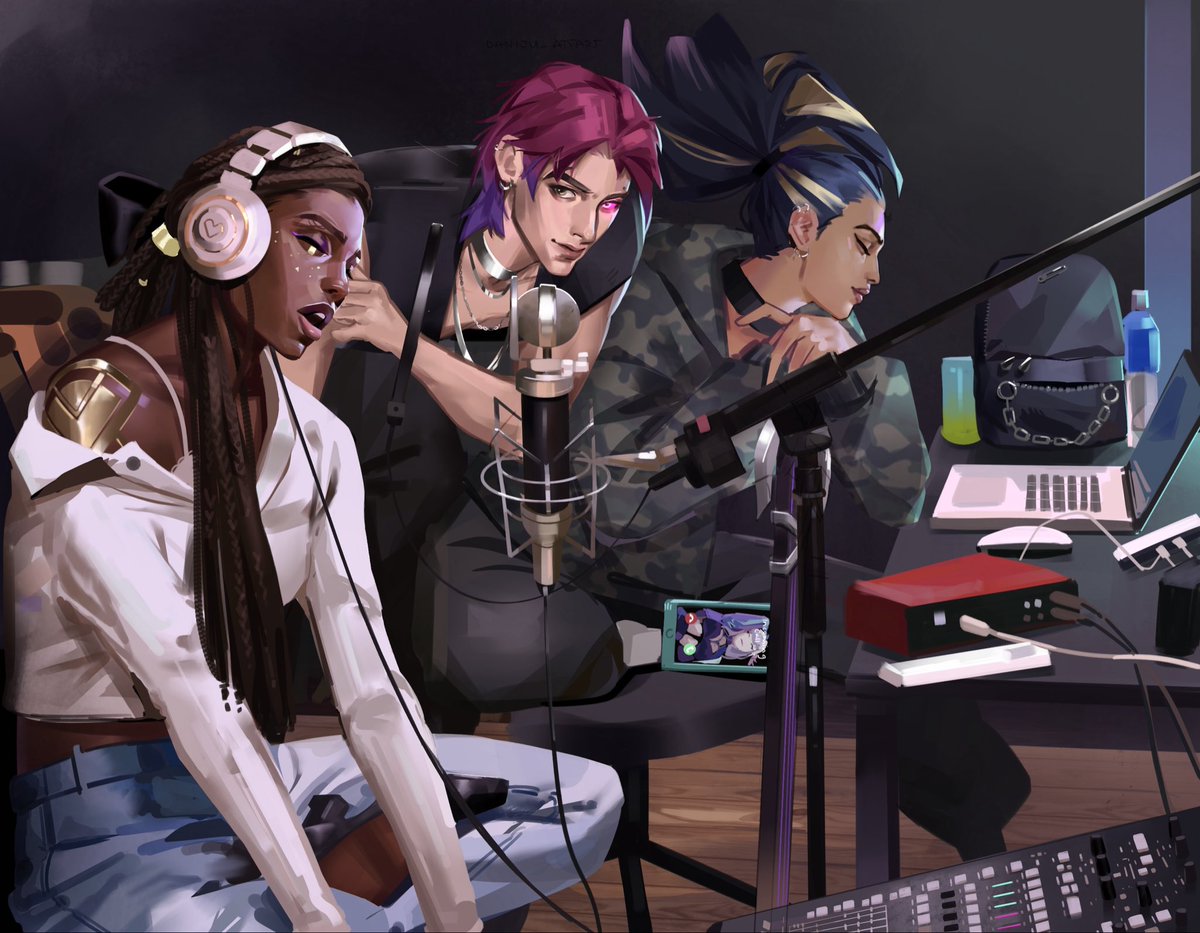 daniju_attart's tweet image. recording studio #leagueoflegends #melkayn